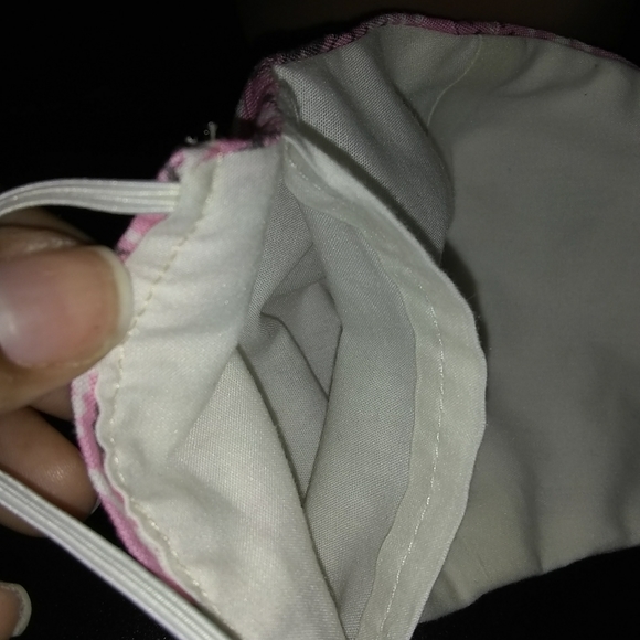 Pink Paisley Mask - Picture 4 of 4